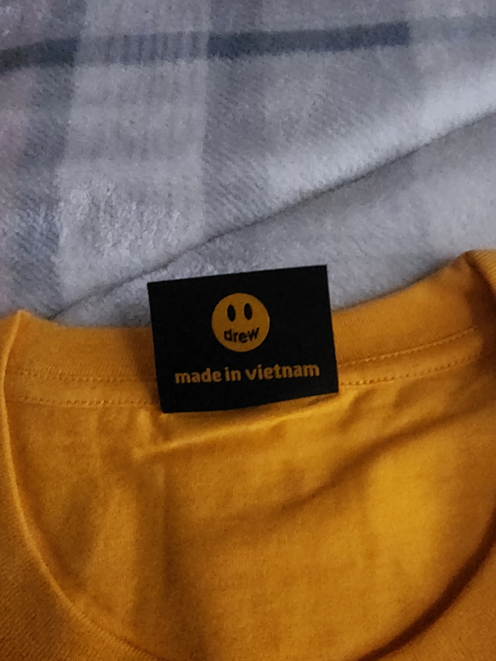Drew House Yellow Smiley Logo Tee - Picture 4 of 6